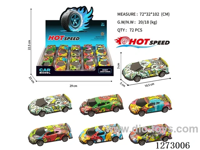 pull back alloy car 10PCS