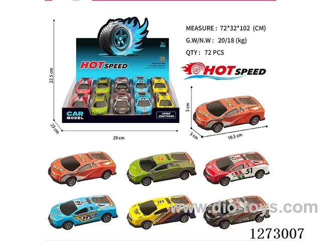 pull back alloy car 10PCS