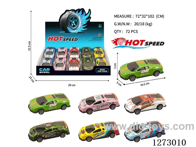 pull back alloy car 10PCS
