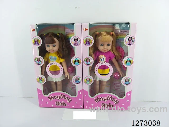 30CM full-vinyl doll set with English song