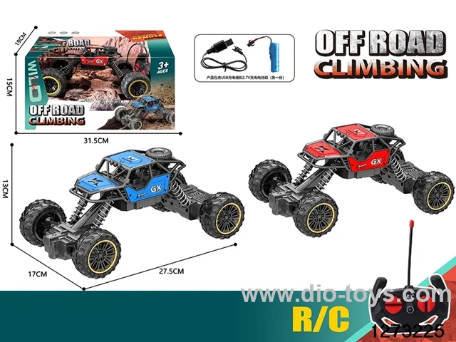 27Mhz 1:16 rc climbing car，include battery