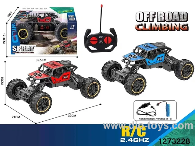 27Mhz 1:12 rc climbing car，include battery