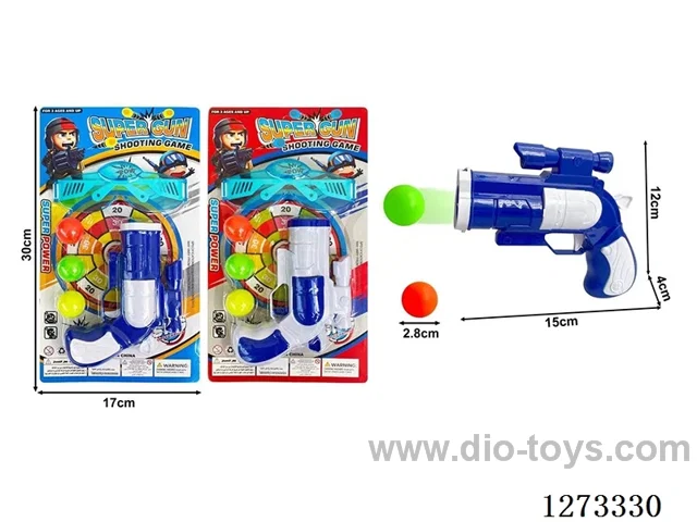 Ping Pong Ball Gun Set