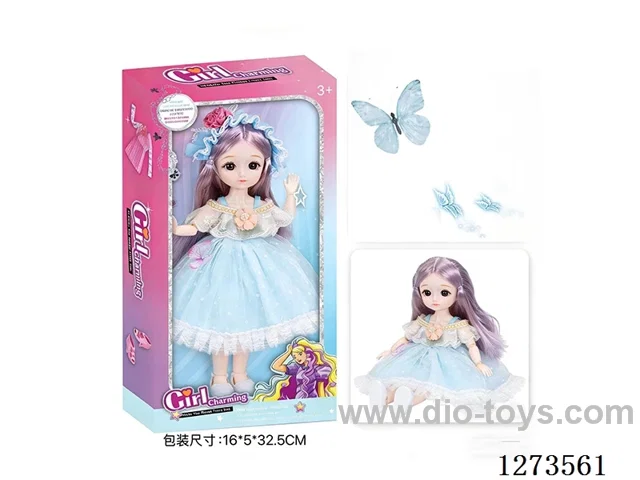12-inch Button-Activated Sound and Light Princess doll
