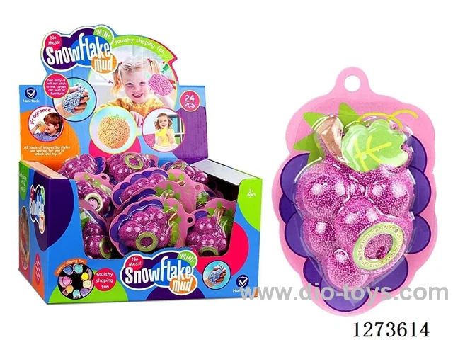 Snowflake Clay Fruit Flavor (Ultra-Fine Granules)24PCS
