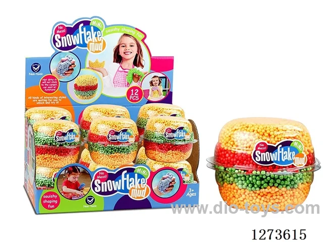 Snowflake Clay (PDQ/12PCS)