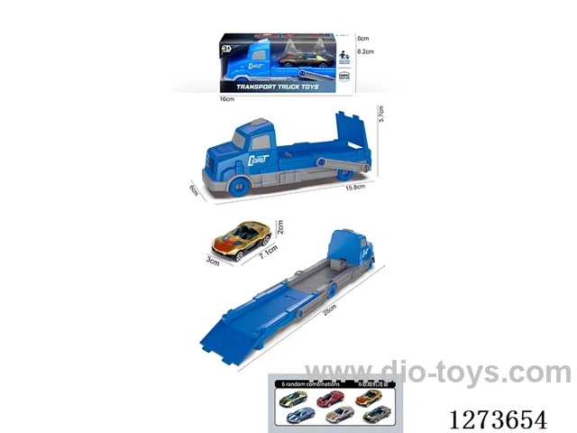Launch Track Folding Car with 1 Free Wheel AB Car