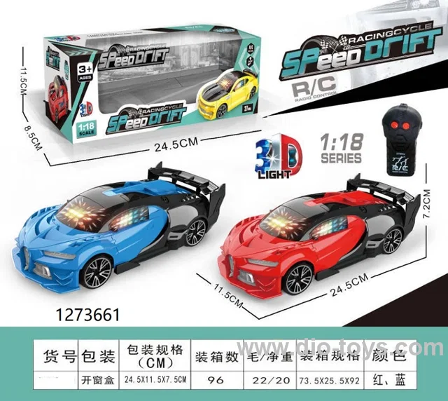 1：18 RC 2 CH Simulation Car with lighting in window box