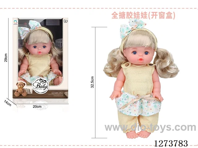 32.5cm all-vinyl doll