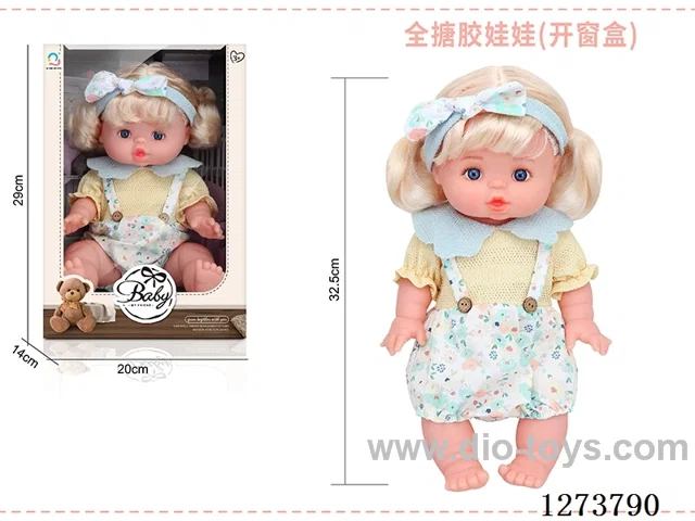 32.5cm all-vinyl doll