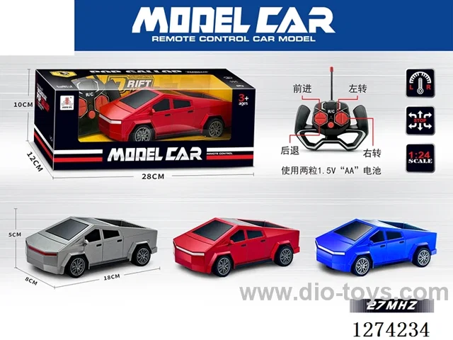 1:24 4ch rc car not included battery