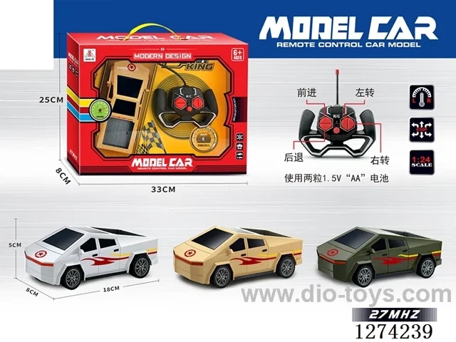 1:24 4ch rc car not included battery
