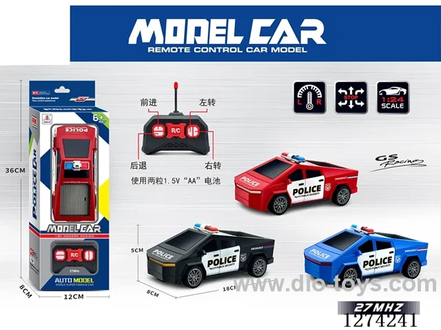 1:24 4ch rc car not included battery