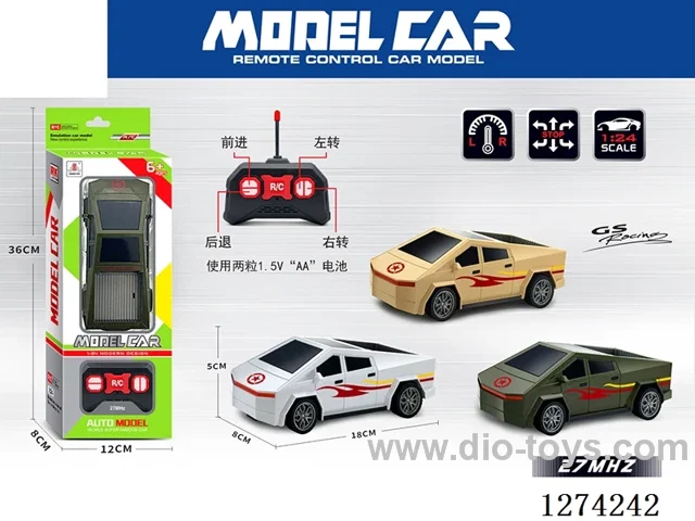 1:24 4ch rc car not included battery