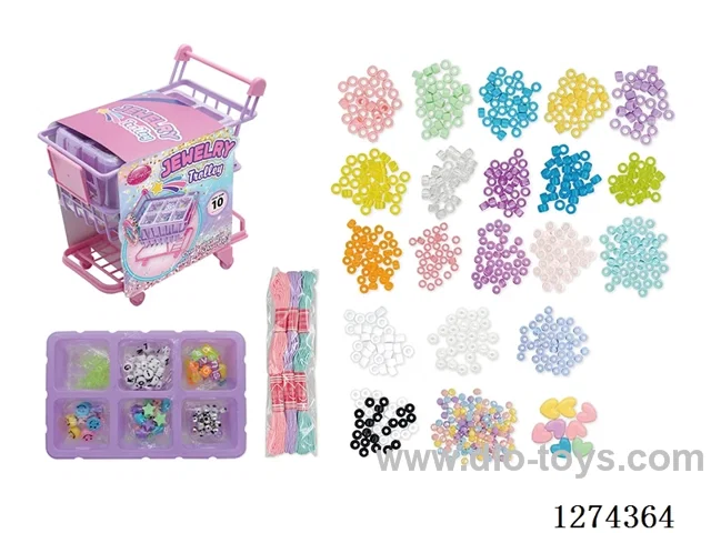 DIY Bead Shopping Cart