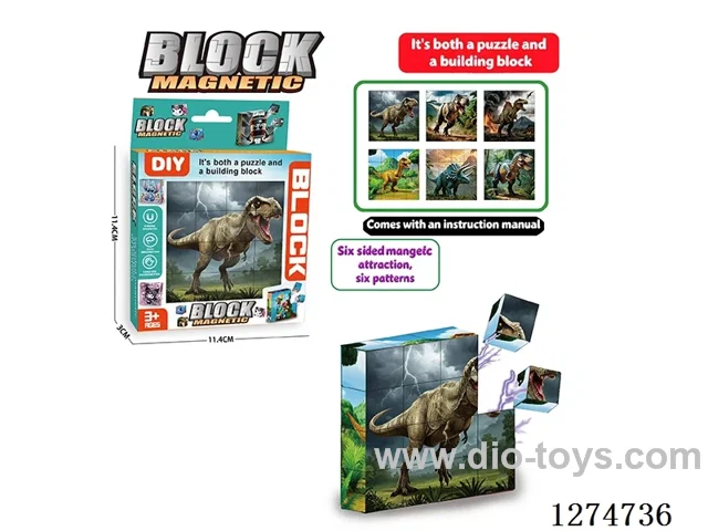 Magnetic Block Puzzles