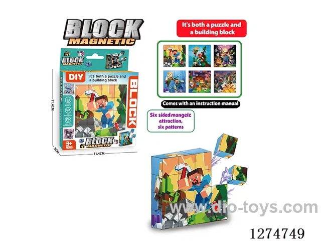 Magnetic Block Puzzles