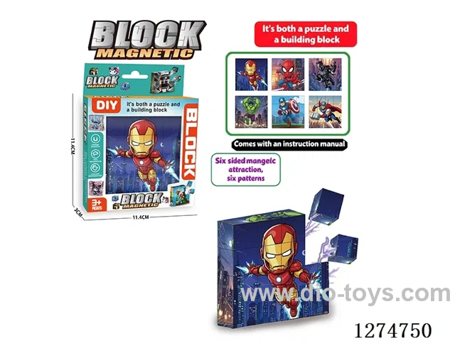 Magnetic Block Puzzles