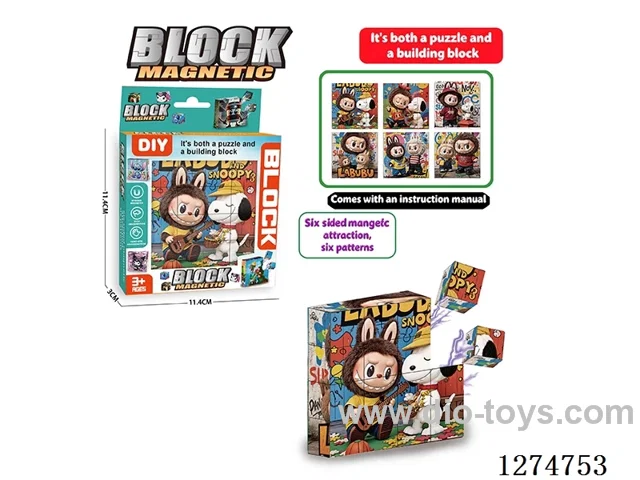 Magnetic Block Puzzles