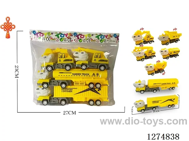 4PCS free wheel toys