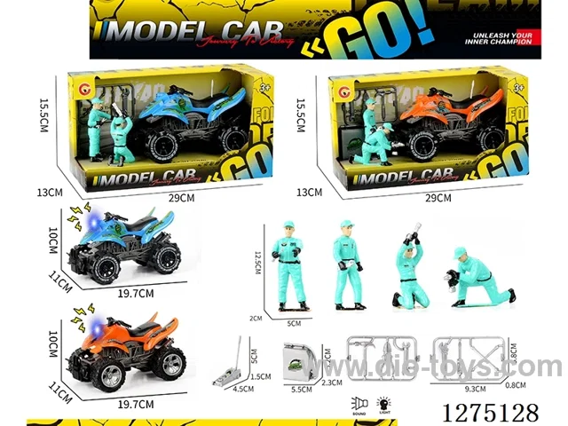 Inertia Beach Buggy W L/M + Mechanic + Tools included AG13*3