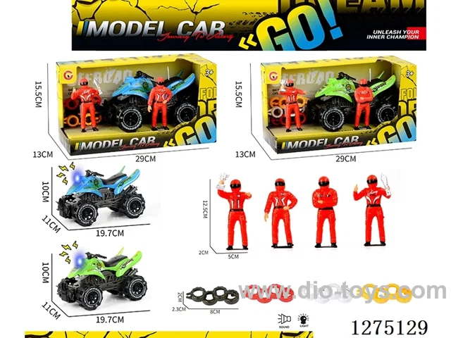 Inertia Beach Buggy W L/M + Racer + Tires included AG13*3