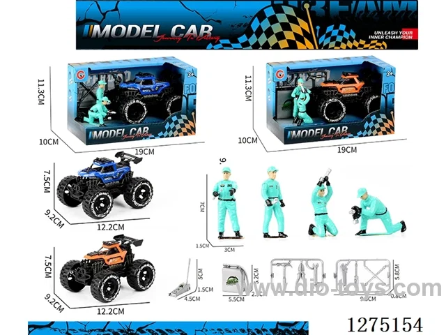 Inertia car + Mechanic + Tools