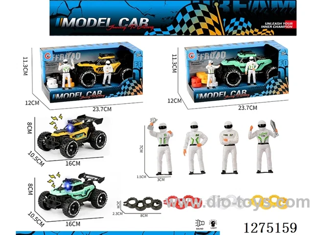Inertia car W L/M + Racer + Tires included AG10*3