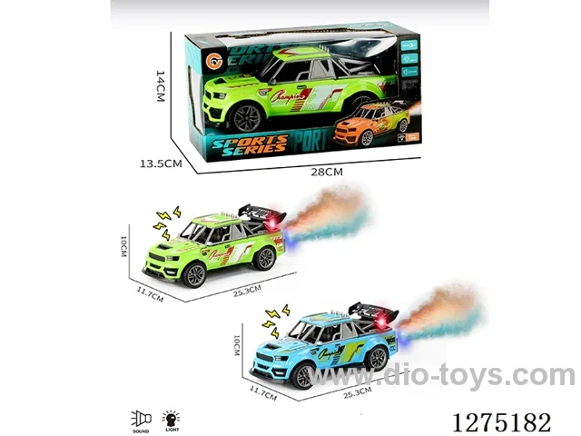inertia car W L/M/spray not included 3*AAA