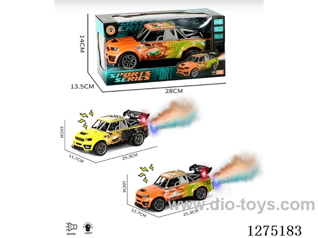 inertia car W L/M/spray not included 3*AAA