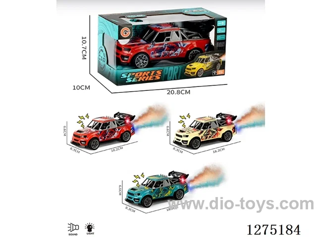 inertia car W L/M/spray not included 3*AAA