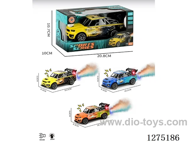 inertia car W L/M/spray not included 3*AAA