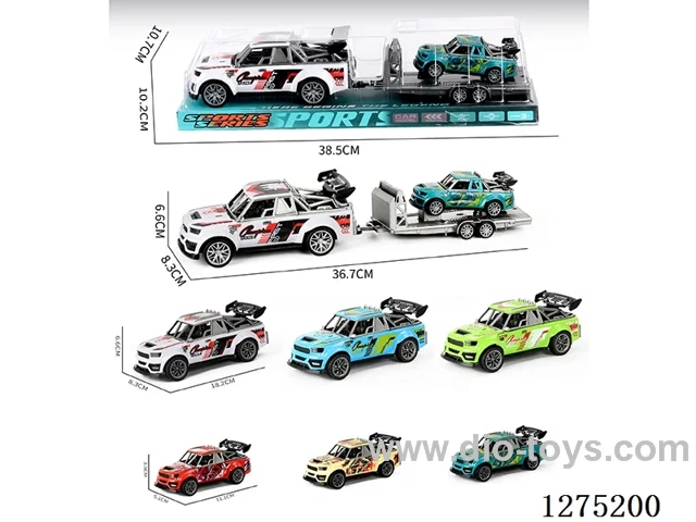 inertia car + pull back car