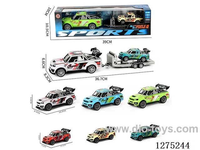 inertia car + pull back car