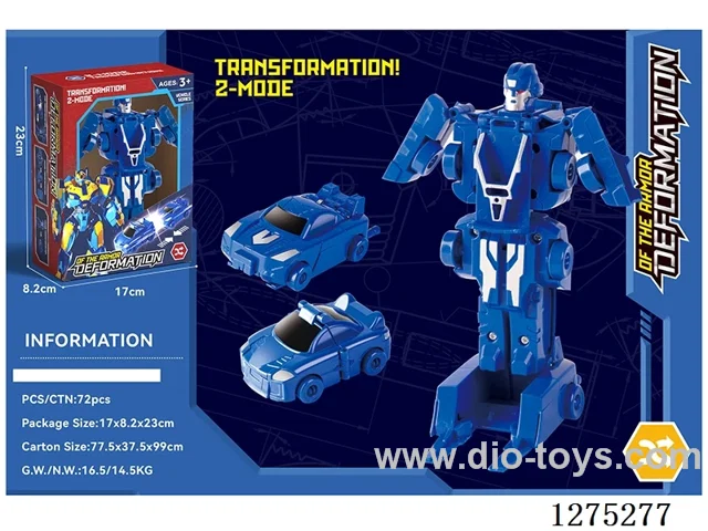 Magnetic 2-in-1 Transformable Robot
