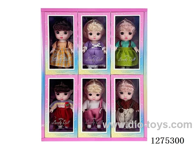 6 inch doll 6PCS