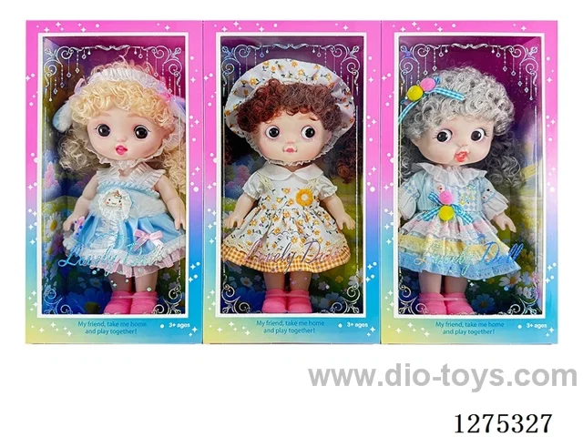 12 inch 27CM doll 3 mixed