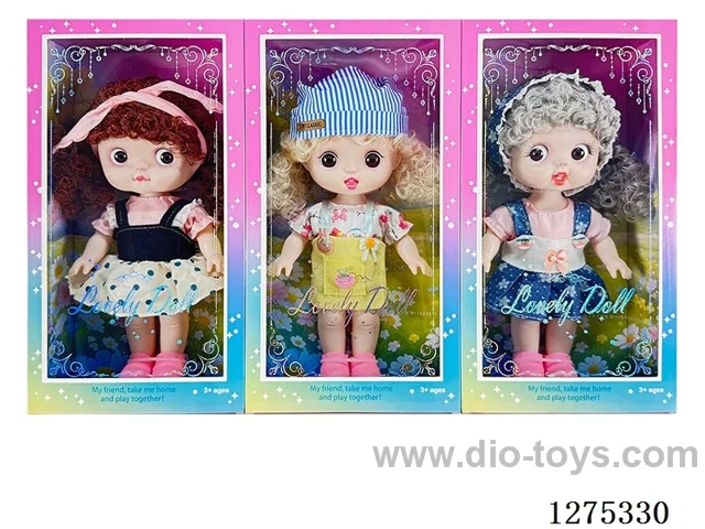 12 inch 27CM doll 3 mixed