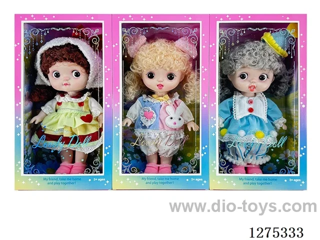 12 inch 27CM doll 3 mixed