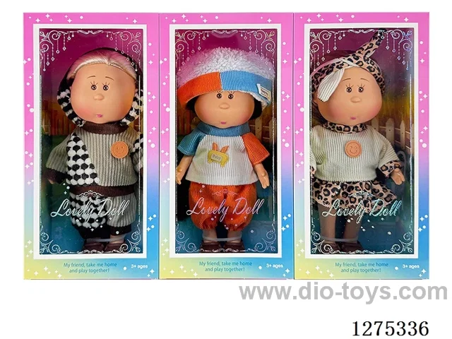 10 inch 24CM doll 3 mixed