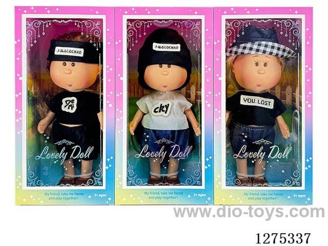 10 inch 24CM doll 3 mixed