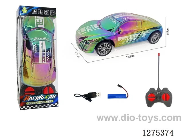 27MHZ 1:24 4ch rc car included battery