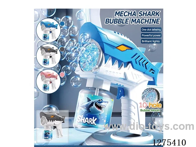 B/O 10-holes bubble gun with light