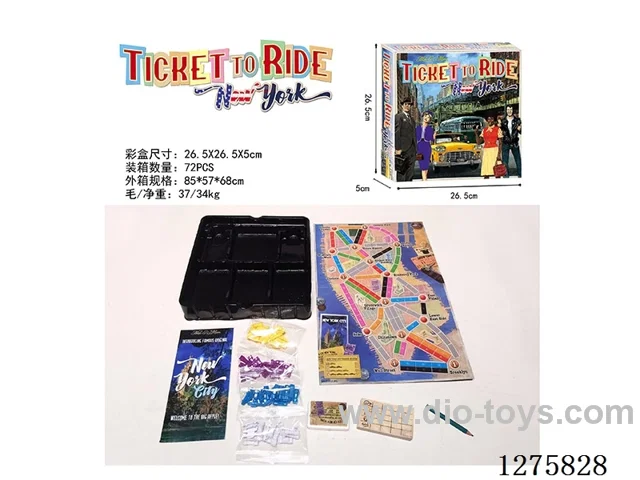Board Games - Train Tickets
