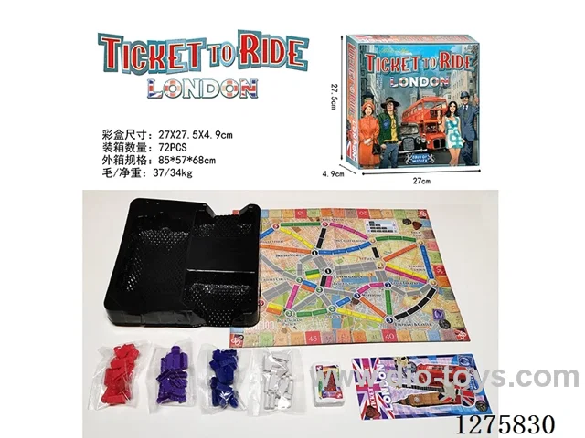 Board Games - Train Tickets