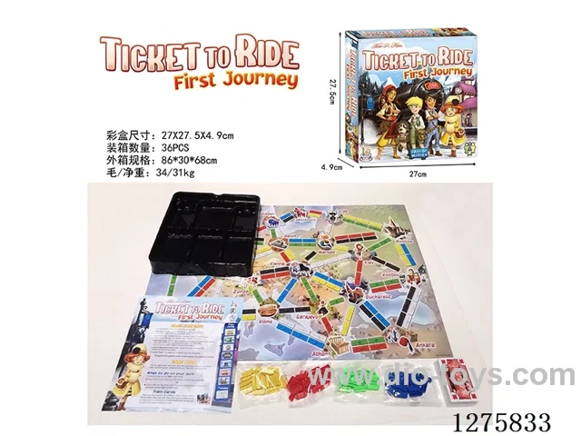 Board Games - Train Tickets
