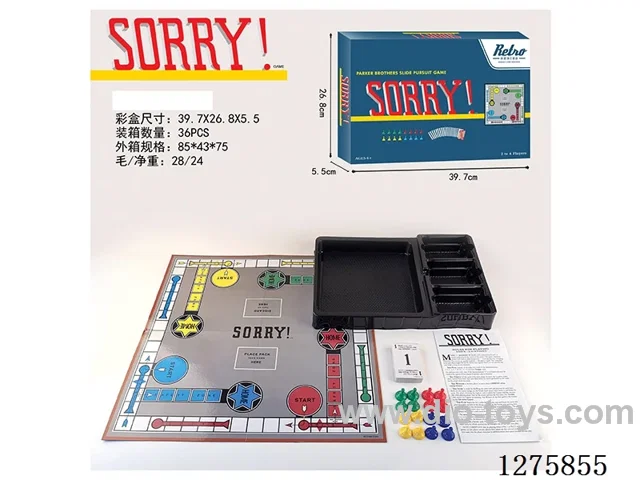 Board Games - SORRY Game