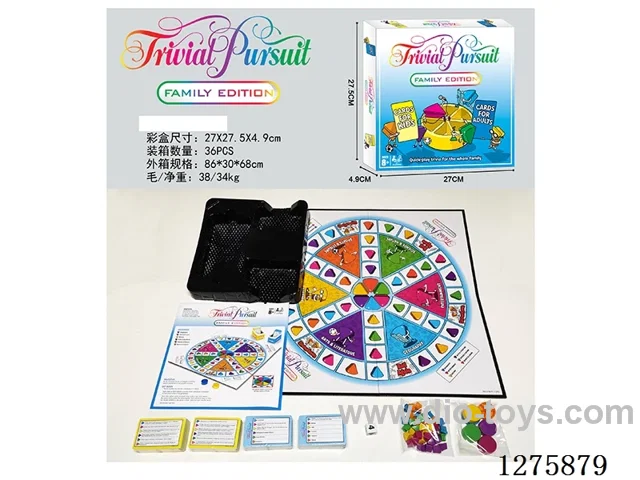 Board Games - Trivia Card Game
