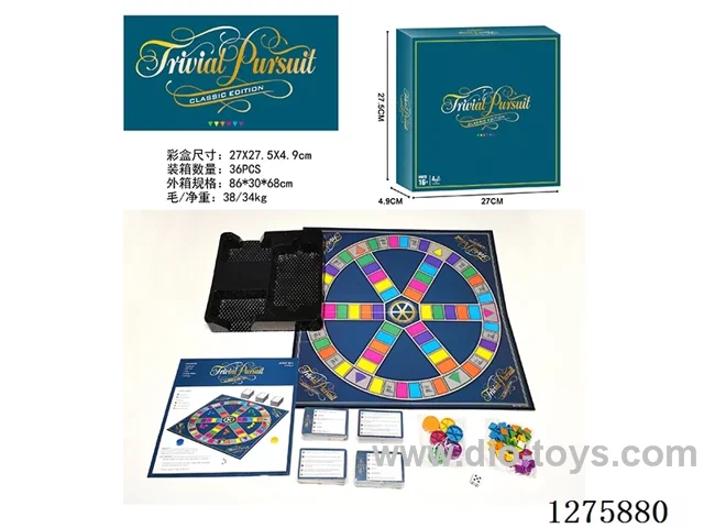 Board Games - Trivia Card Game