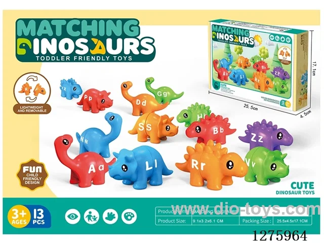 Board Game - Dinosaur Alphabet Matching Set